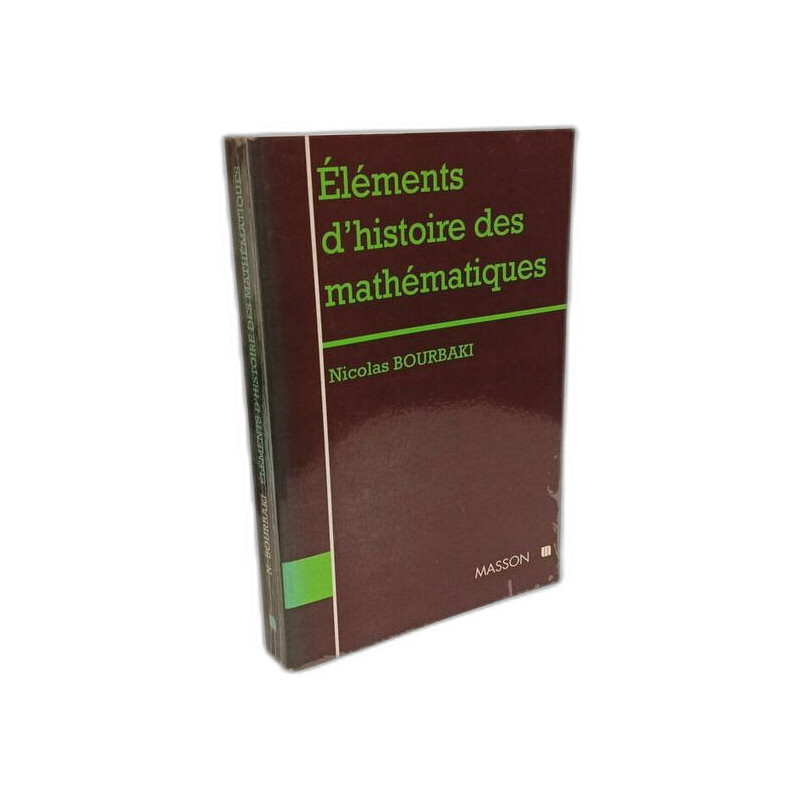 Éléments d'histoire des mathématiques