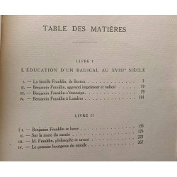 Benjamin franklin - TOME 1: Bourgeois d'Amérique