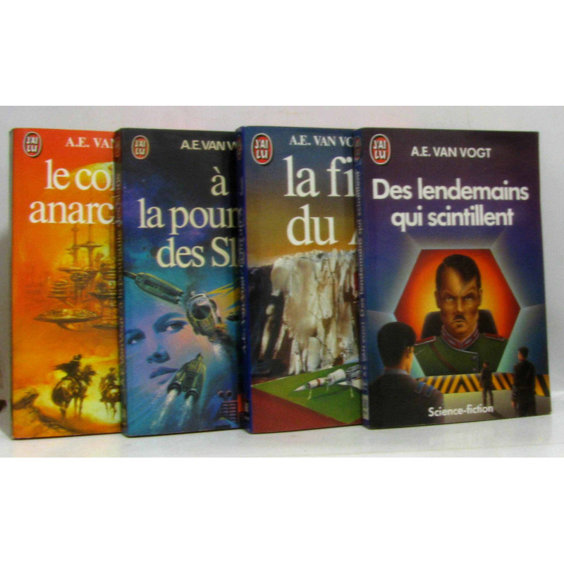 Le colosse anarchique + à la poursuite des Slans + L a fin du A +...