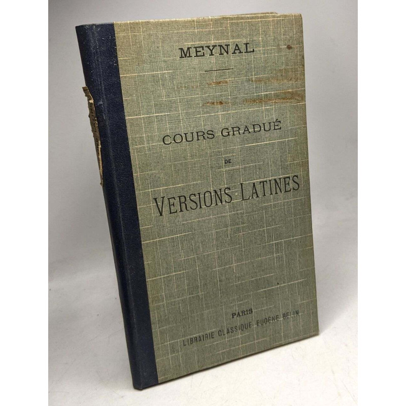 Cours gradé de versions latines - 28e édition