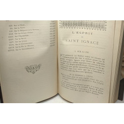 L'esprit de Saint Ignace - pensées sentiments paroles et actions...