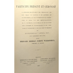 Participe présent et gérondif