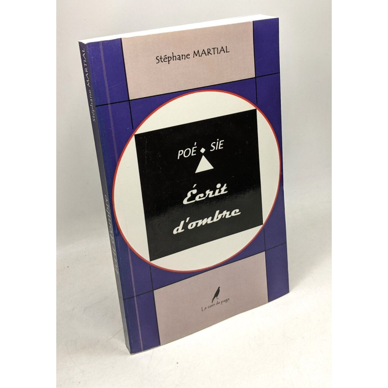 Poésie écrit d'ombre