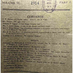 The journal of roman studies - VOLUME IV - 1914 - Part 1 + Part 2...