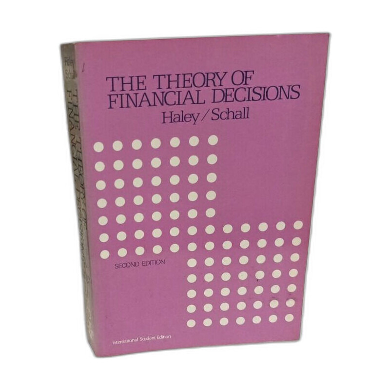 Theory of Financial Decisions