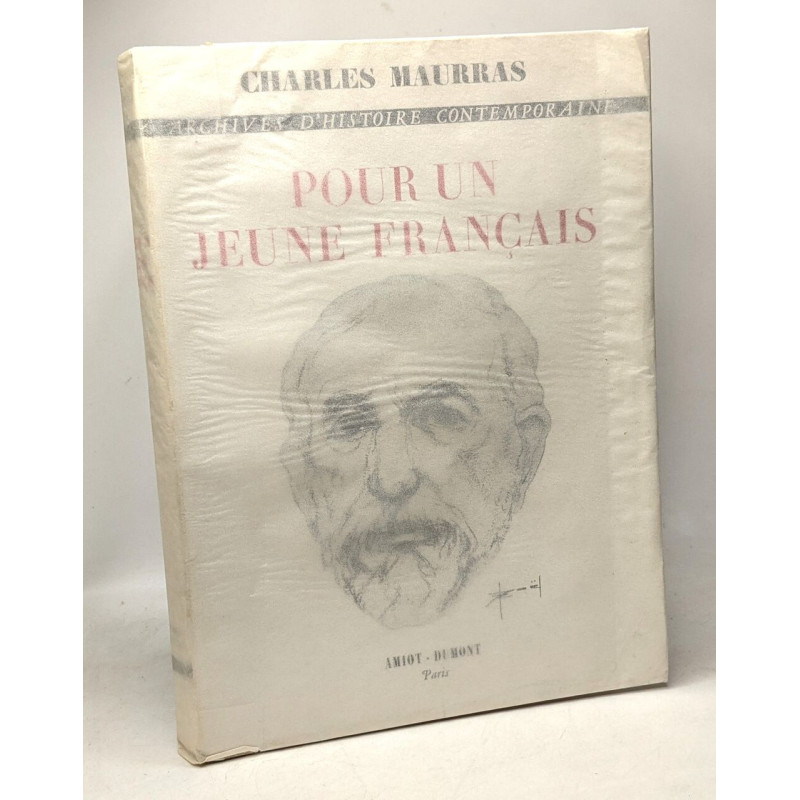 Pour un jeune français - archives d'histoire contemporaine -...