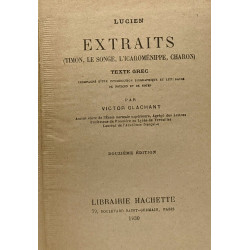 Extraits (Timon Le songe L'icaroménippe Charon) Texte grec - 12e...