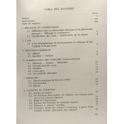 Chimie inorganique élémentaire