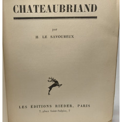 Chateaubriand / Coll. Maîtres des littératures - 60 planches hors...