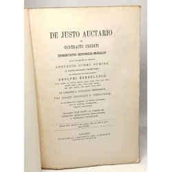 De Justo Auctario ex contractu crediti dissertatio historico-moralis