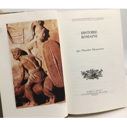 Histoire romaine - Tome 1 - Collection les grands monuments de l...