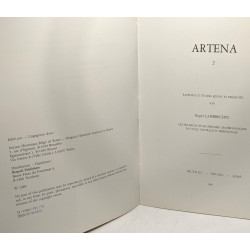 Artena - rapports et études - VOLUME 1 (1983) + VOLUME 2 (1989) -...