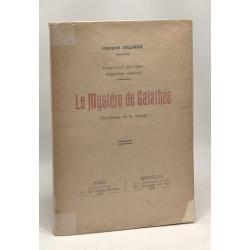 Le mystère de Galathée (fantôme de la statue) - incarnation des idées