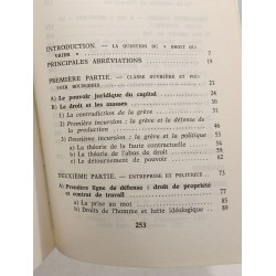 La légalisation de la classe ouvrière (Bourgois)