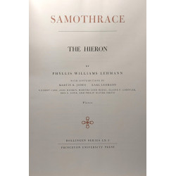 The Hieron TEXT I et 2 + Plates - Samothrace excavations Institute...