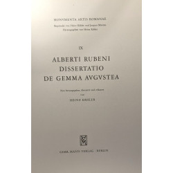 Alberti Rubeni Dissertatio de Gemma Augustea - Monumenta Artis...