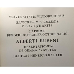 Alberti Rubeni Dissertatio de Gemma Augustea - Monumenta Artis...