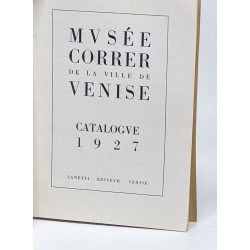 Musée correr de la ville de venise (catalogue 1927)