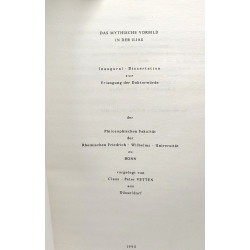 Das mythische vorbild in der ilias - inaugural-dissertation