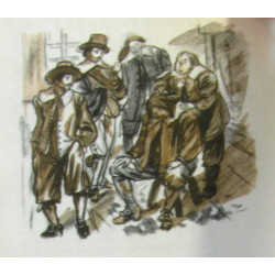 Vingt ans après (tome premier et second) - illustrations de Pierre...