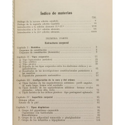 Constitucion y caracter. Investigaciones acerca del problema de la...