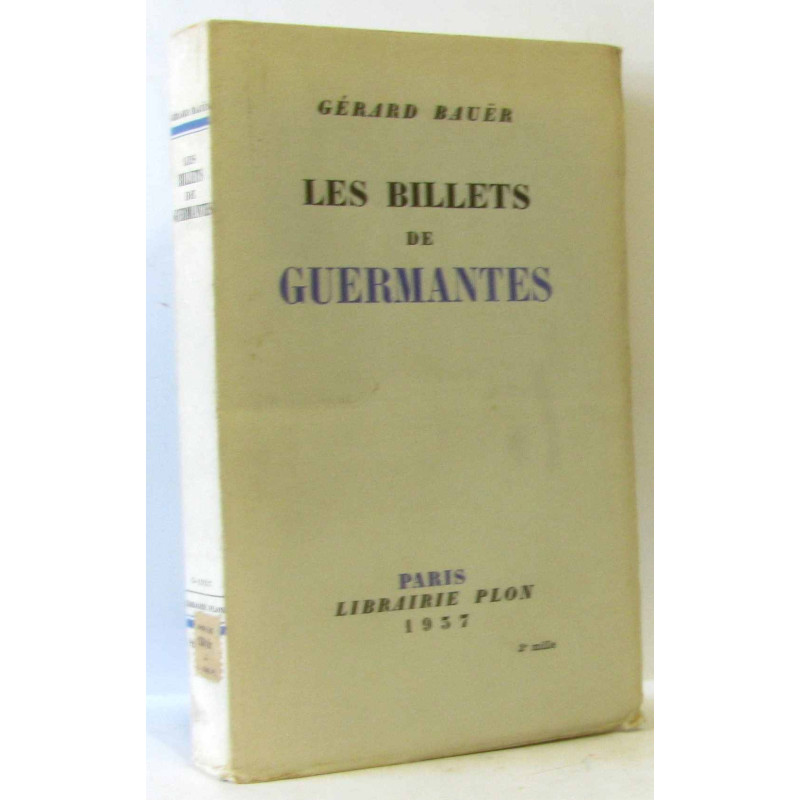 Les billets de Guermantes