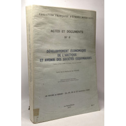 Actes et documents n°4 - développement économique de l'Arctique et...