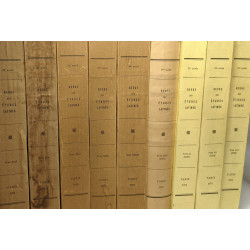 Revue des études latines - 9 tomes: 29 (1953) 30 (1954) 31 (1955)...