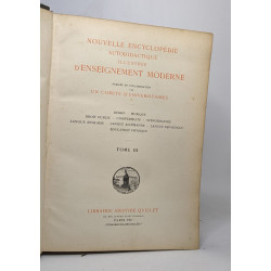 Nouvelle encyclopedie autodidactique illustree d'enseignement...