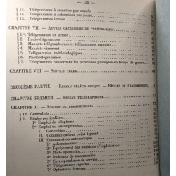 Précis d'enseignement professionnel - service télégraphique -...