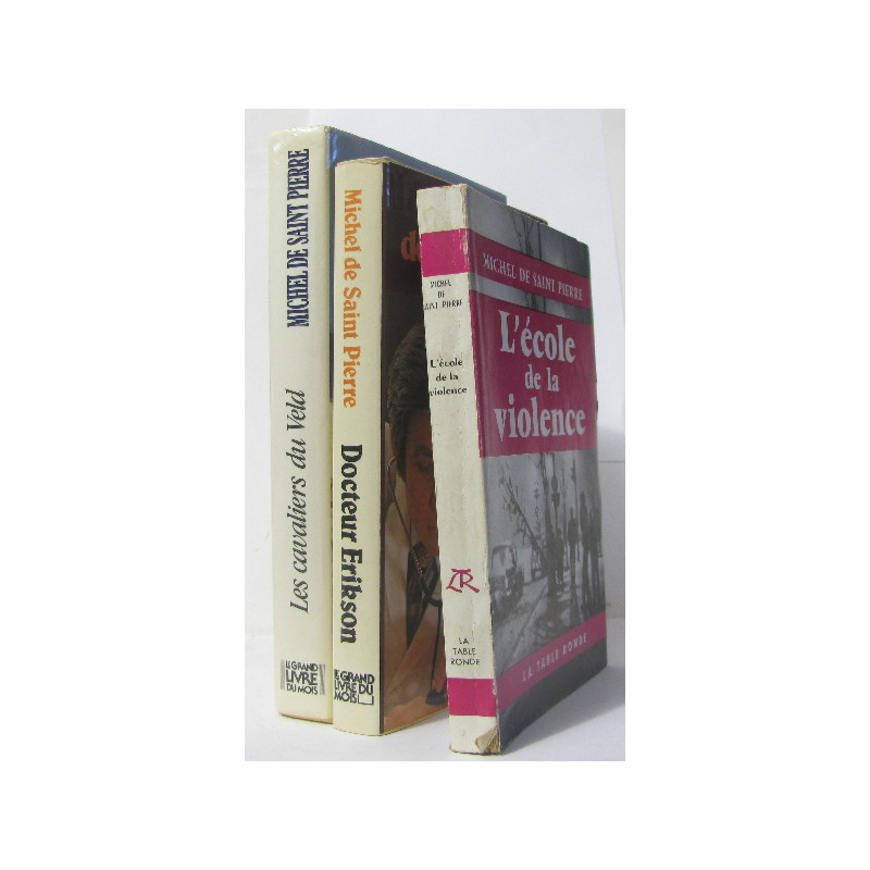 (Lot de 3 livres) Les cavaliers du veld - docteur erikson -...
