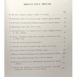 Archaeoloia Belgia 61 - miscellanea archaeologica in honorem