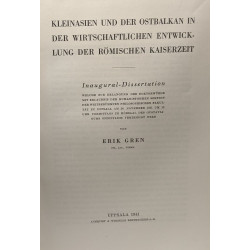 Kleinasien und der ostbalkan in der wirtschaftlichen entwick- lung...