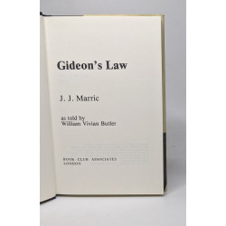 Gideon's law - as told by william butler