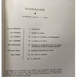 Cahiers internationaux de symbolisme 22-23 + 24-25 --- 2 livres