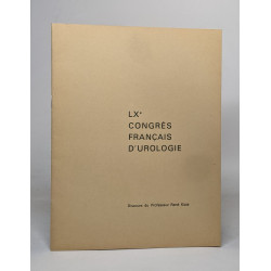 LXe congrès français d'urologie - discours du professeur rené Küss