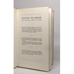 Lot de 2 ouvrages "Évolution des sciences" : l'épiderme de la...