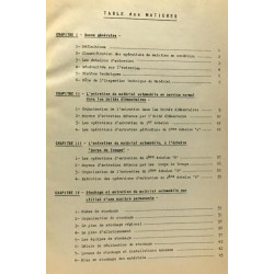 Cours auto - chars maintien en condition des véhicules et des...