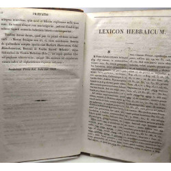 Lexicon manuale Hebraicum et Chaldaicum