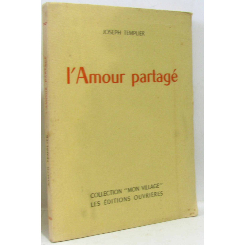 L'amour partagé - pages non coupées