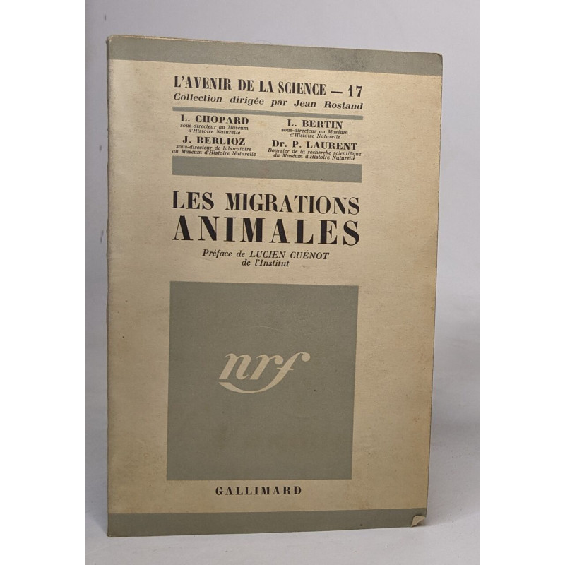Les migrations animales