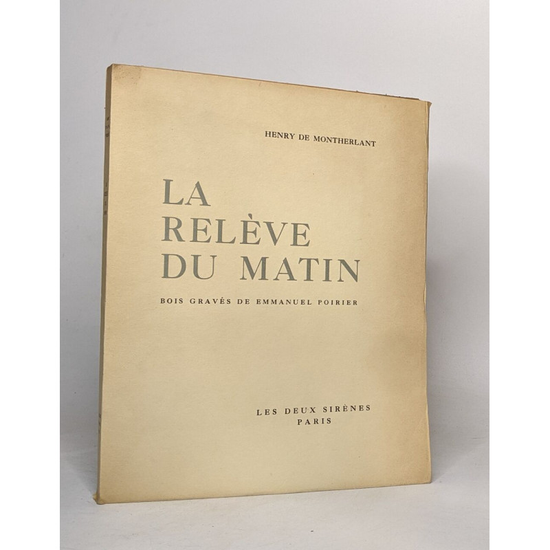 La relève du matin