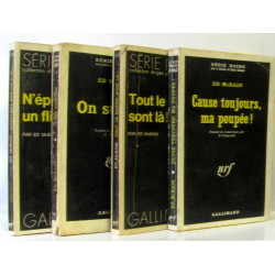 4 livres: Tout le monde est là!, N'épousez pas un flic, Cause...