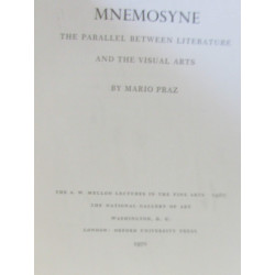 Mnemosyne - the parallel between literature and the visual arts...