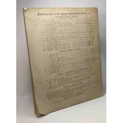 Archaeological report 1908-1909 - comprising the work of the egypt...