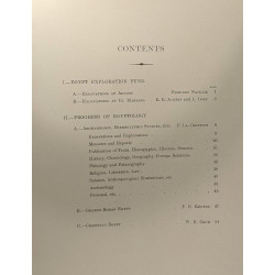 Archaeological report 1908-1909 - comprising the work of the egypt...