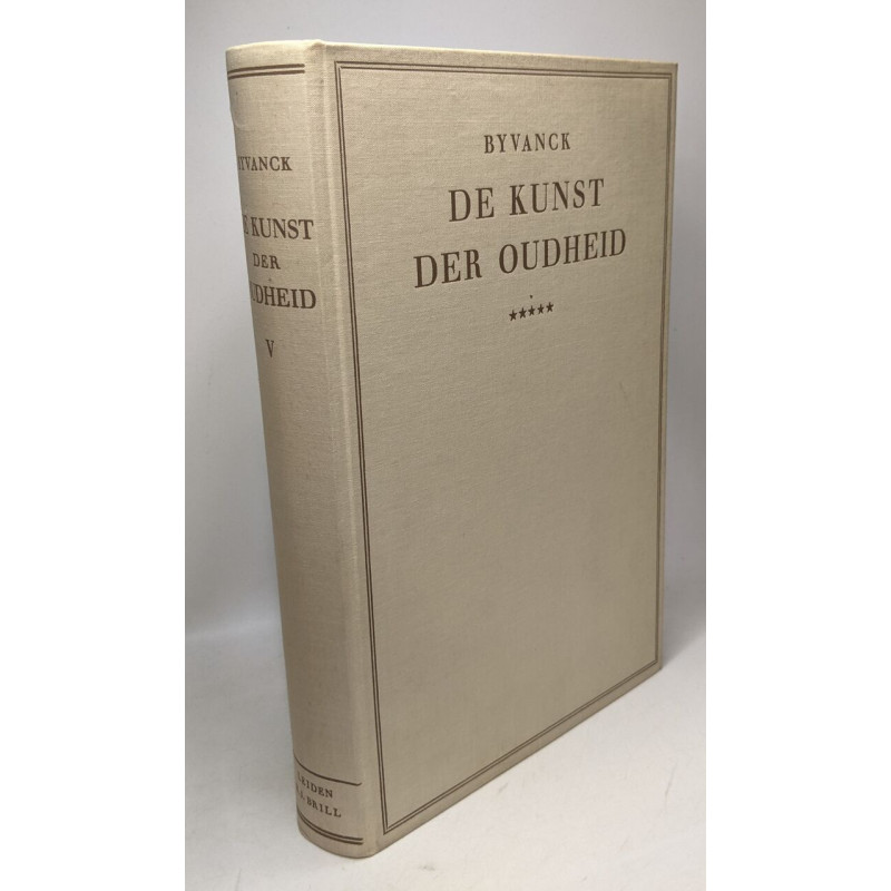 De kunst der oudheid - vijfde deel