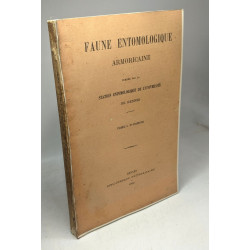 Faune entomologique aromircaine - TOME I 3e partie