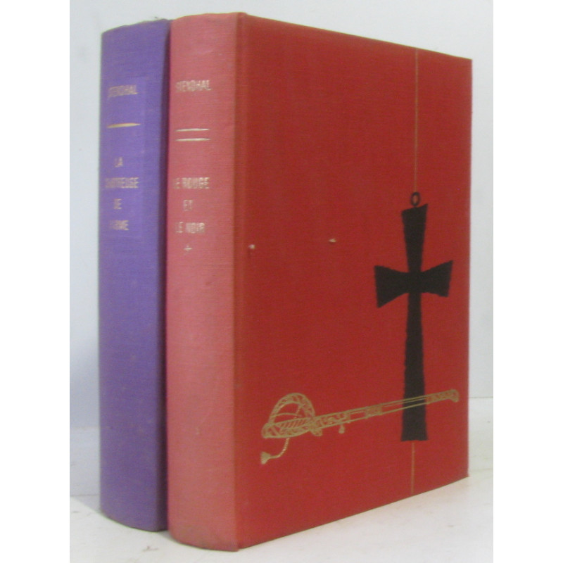 (lot de 2 livres) Le rouge et le noir - la chartreuse de parme