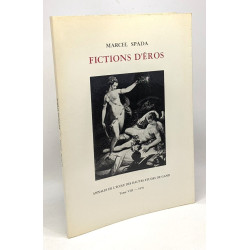 Fictions d'éros - annales de l'école des hautes études de Gand